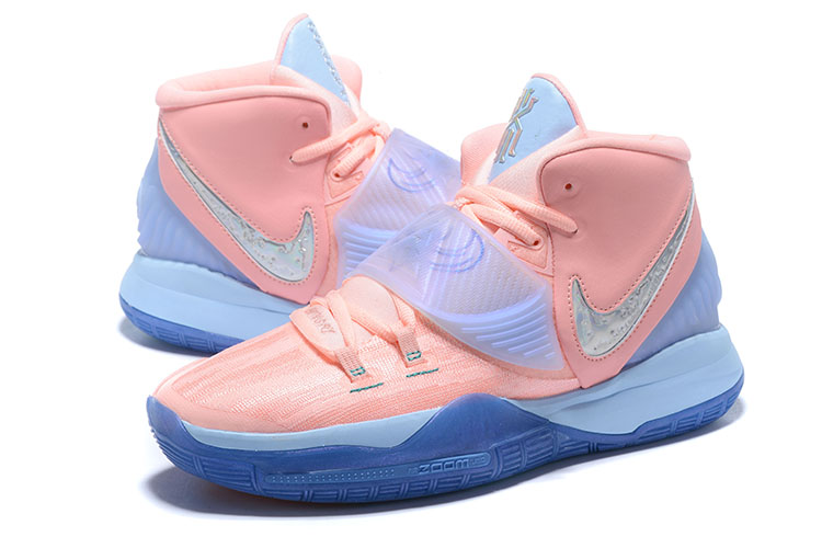 New Nike Kyrie Irving 6 Pink Blue Shoes